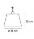 TOLOMEO MEGA diffusore pergamena 36 cm (solo diffusore)