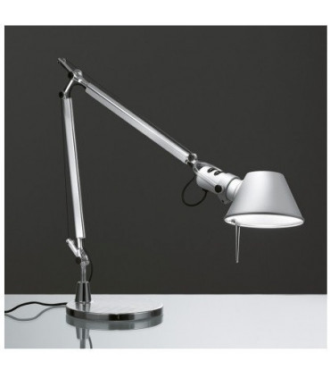 TOLOMEO MICRO - Lampada da tavolo completa con Base - Alluminio