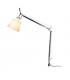 TOLOMEO BASCULANTE TAVOLO - corpo lampada con diffusore pergamena d.18cm