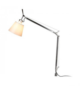 TOLOMEO BASCULANTE TAVOLO - corpo lampada con diffusore pergamena d.18cm