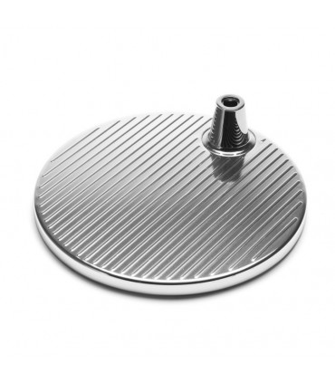 TOLOMEO - Base Lampada da Tavolo d. 18,5 cm - Alluminio