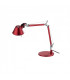 TOLOMEO MICRO - Lampada da Tavolo completa con Base - Rosso Anodizzato