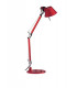 TOLOMEO MICRO - Lampada da Tavolo completa con Base - Rosso Anodizzato