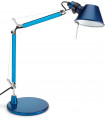 TOLOMEO MICRO - Lampada da tavolo con Base - Blu Anodizzato