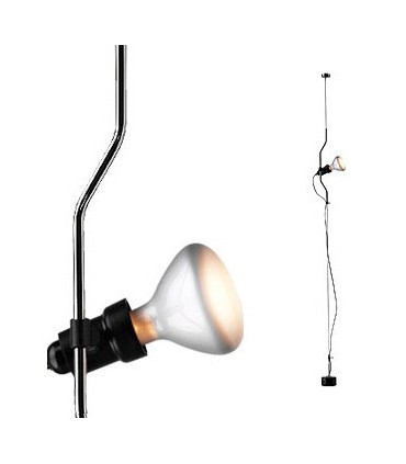 PARENTESI lampada a sospensione   ACCIAIO NICHEL