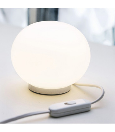 MINI GLO-BALL T  Lampada da Tavolo -  20W G9 - Vetro Bianco