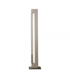 ARA FLOOR LED+LED - Lampada da Terra 23W + 40W - Champagne