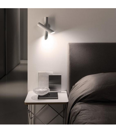 TUBES 2 WALL TRIAC - Lampada a parete 2 x 5,5W - Colore Bianco