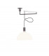 AS41C Lampada a sospensione 250W - Colore Bianco/Cromato