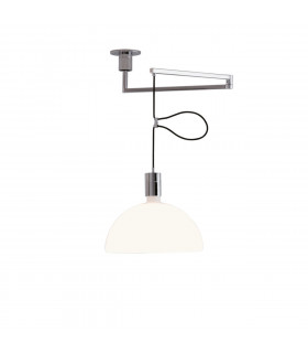 AS41C Lampada a sospensione 250W - Colore Bianco/Cromato