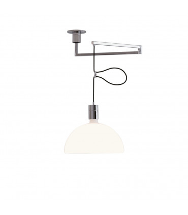 AS41C Lampada a sospensione 250W - Colore Bianco/Cromato