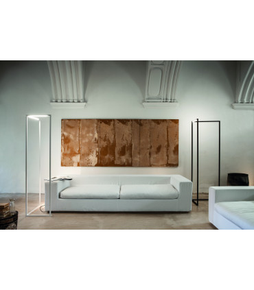 SPIGOLO Lampada da terra 6+10+33W 3000K - Colore Nero