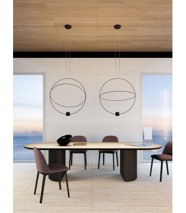 ELARA MEDIUM Lampada a Sospensione 2700K - Colore Nero