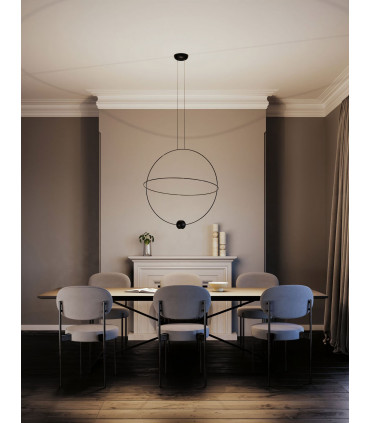 ELARA MEDIUM Lampada a Sospensione 2700K - Colore Nero