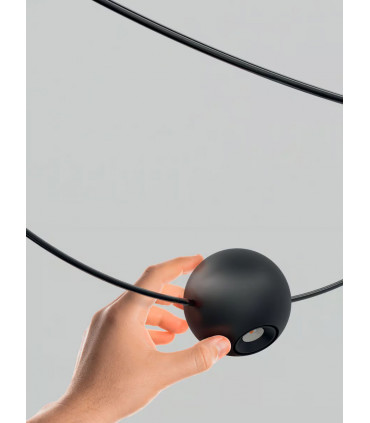 ELARA MEDIUM Lampada a Sospensione 2700K - Colore Nero