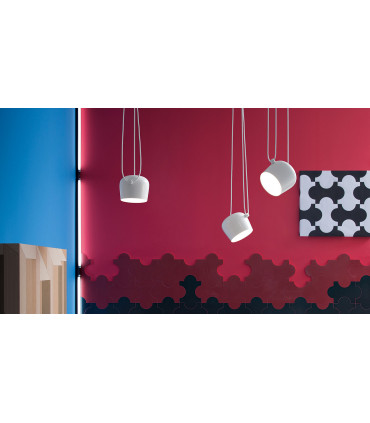 AIM SMALL Lampada a sospensione 12W 2700K - Colore Bianco