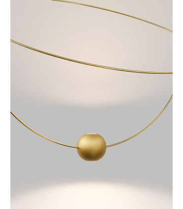 ELARA MEDIUM Lampada a Sospensione 2700K - Colore Oro