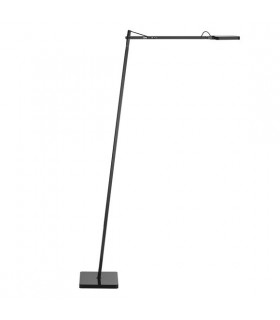 KELVIN  LED  lampada da terra- 8W LED - Dimmerabile Nero