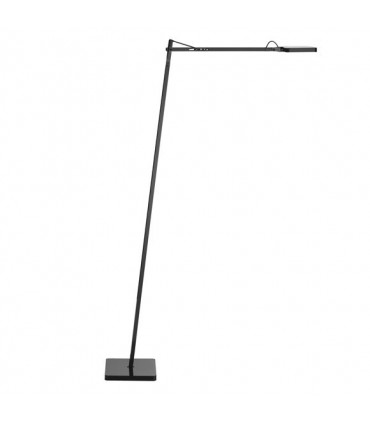 KELVIN  LED  lampada da terra- 8W LED - Dimmerabile Nero