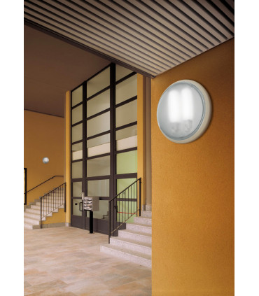 CLASS TONDA Lampada a parete E27 BIANCO