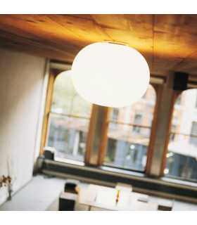 GLO-BALL C1 Lampada a soffitto- 150W E27 - Vetro Bianco