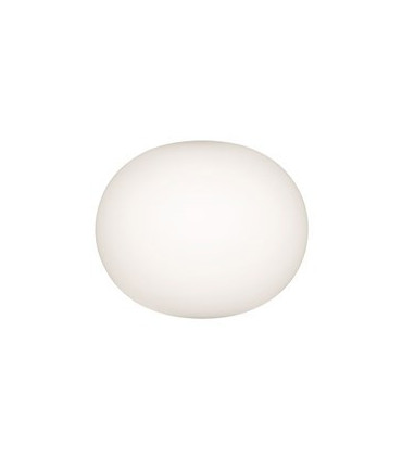 GLO-BALL W Lampada a  Parete - 70W E27 - Vetro Bianco