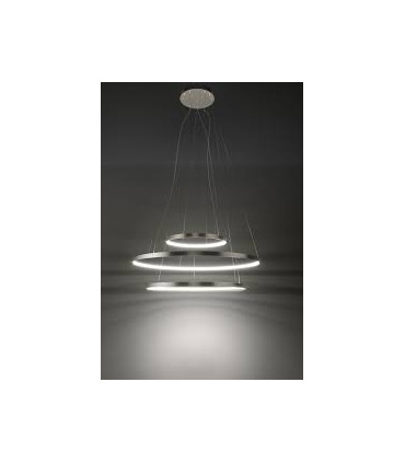 ZERO ROUND Lampada a sospensione led TITANIO
