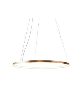 ZERO ROUND Lampada a sospensione OTTONE SATINATO led