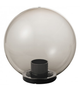 SFERA ACRILICO BASE NORMALE 1080 Base per paletto/braccio Ø30cm E27 FUMÉ
