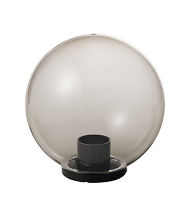 SFERA ACRILICO BASE NORMALE 1080 Base per paletto/braccio Ø30cm E27 FUMÉ