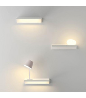 SUITE - Mensola da comodino completa di lampada - 6W 2700K