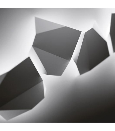 ORIGAMI Lampada da parete quadrupla