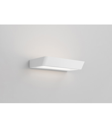 BELVEDERE W1 - Lampada a parete 14W 2700K Bianco Opaco