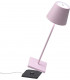 POLDINA PRO Lampada da tavolo ricaricabile - Colore Rosa
