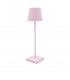 POLDINA PRO Lampada da tavolo ricaricabile - Colore Rosa