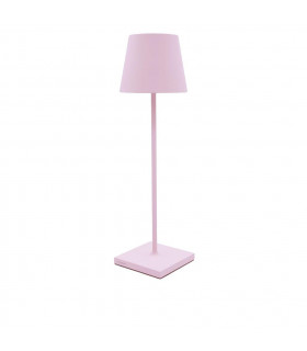 POLDINA PRO Lampada da tavolo ricaricabile - Colore Rosa