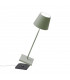 POLDINA PRO Lampada da tavolo ricaricabile - Colore Verde Salvia