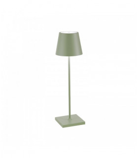 POLDINA PRO Lampada da tavolo ricaricabile - Colore Verde Salvia