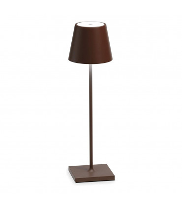 POLDINA PRO Lampada da tavolo ricaricabile - Colore Corten