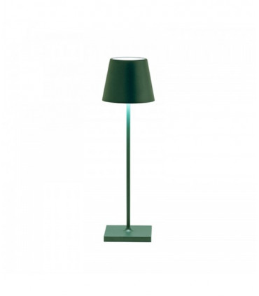 POLDINA PRO Lampada da tavolo ricaricabile - Colore Verde Scuro
