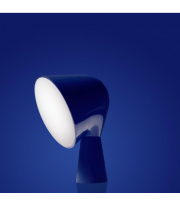 BINIC Lampada da tavolo 12W E14 - Colore Blu