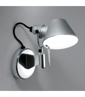 TOLOMEO MICRO - Lampada a Parete - 46W E14 - Alluminio (senza interruttore)