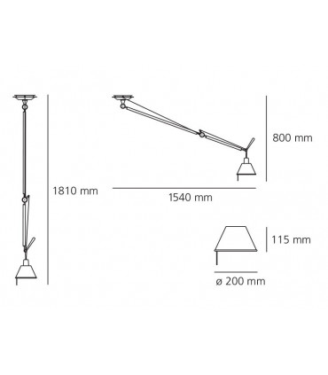 TOLOMEO  SOSPENSIONE DECENTRATA  struttura