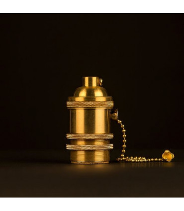 AMARCORDS PORTALAMPADA IN RAME BISTRO ORO