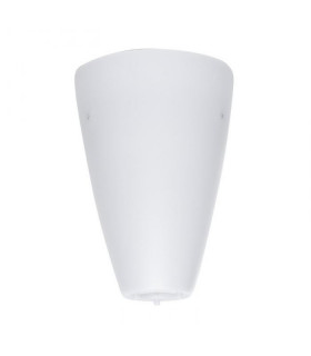 BLOW Ventilatore soffitto con luce - 150W E27 Opale (Solo corpo)