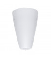 BLOW Ventilatore soffitto con luce - 150W E27 Opale (Solo corpo)