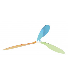 BLOW Set 3 Pale metacrilato multicolore trasparente (blu, verde, arancione)