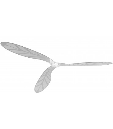 BLOW Set 3 Pale metacrilato trasparente serigrafate