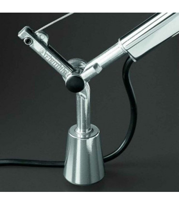 TOLOMEO Supporto fisso per scrivania in alluminio